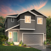 The 1959-2 Lina Elevation B - 2 Bay Garage at Long Lake Meadows