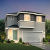 The 1959-2 Lina Elevation C - 2 Bay Garage at Long Lake Meadows