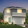 The 2745-2 Rose Elevation C - 2 Bay Garage at Long Lake Meadows