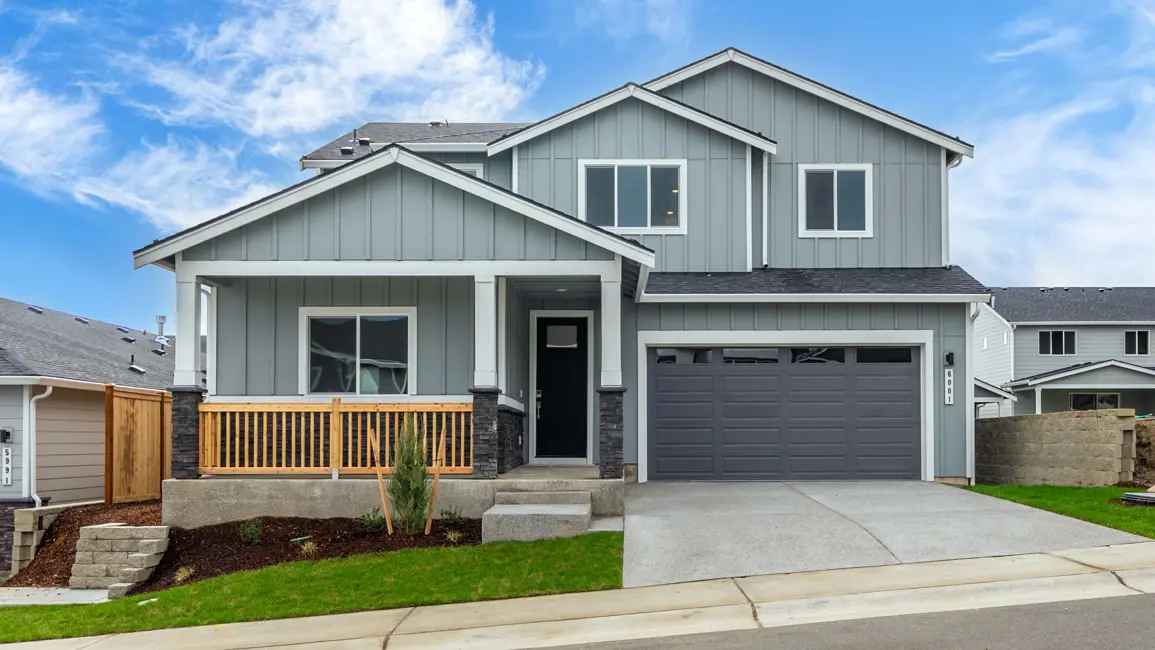 This home — photograph published by the builder