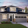 The Bridger Elevation C - 2 Bay Garage at McCormick Trails