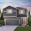 The Byron Elevation B - 2 Bay Garage at Mountain View Meadows