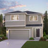 The Byron Elevation C - 2 Bay Garage at Mountain View Meadows