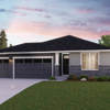 The Addison Elevation C - 3 Bay Garage at The Pines at Sunrise