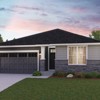The Addison Elevation C - 2 Bay Garage at The Pines at Sunrise