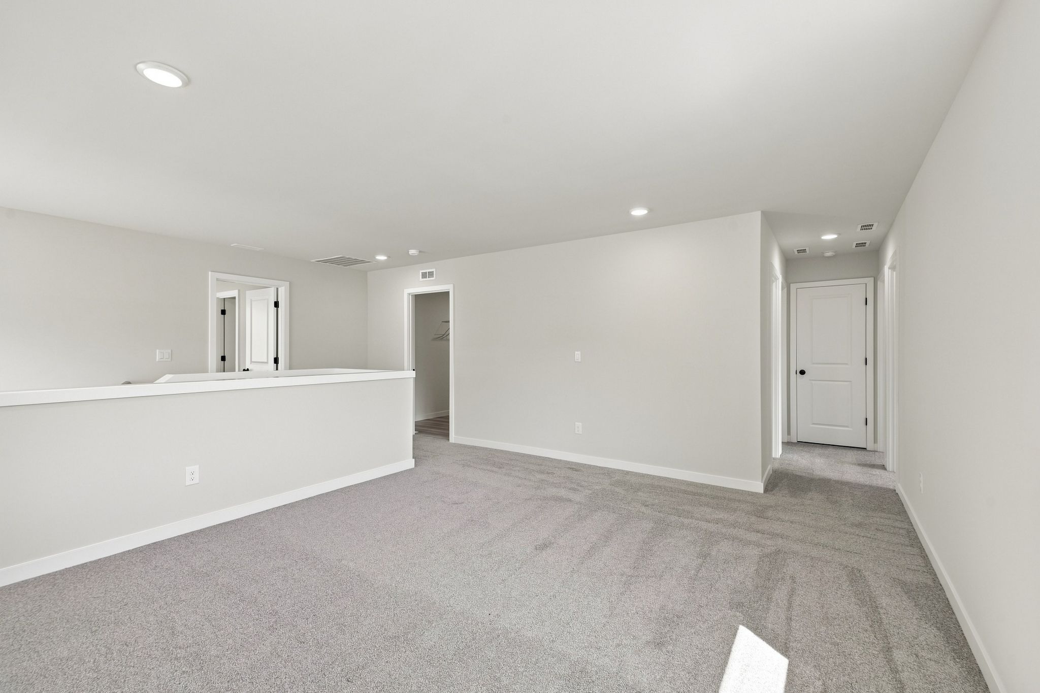 A large empty room.