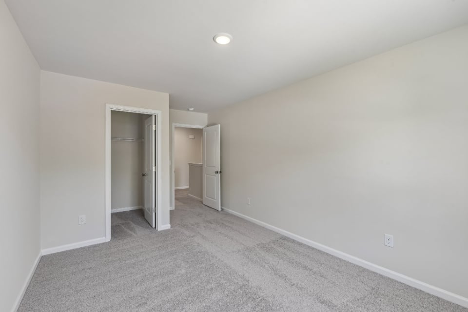 A room with white walls.