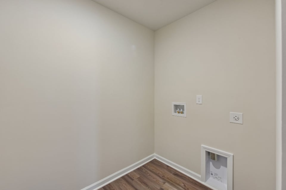 A room with white walls.