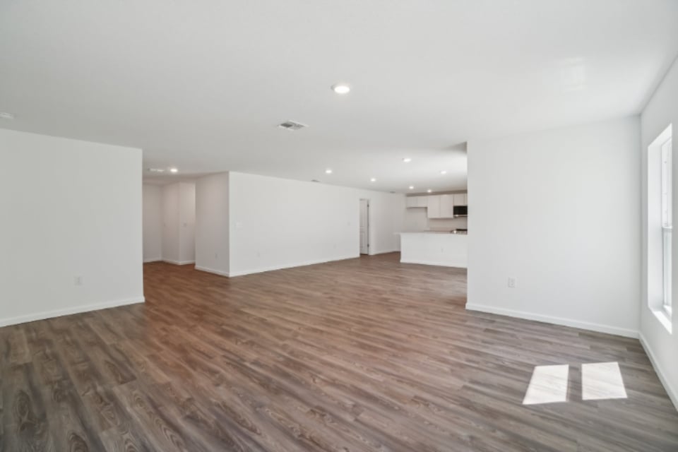 A large empty room.