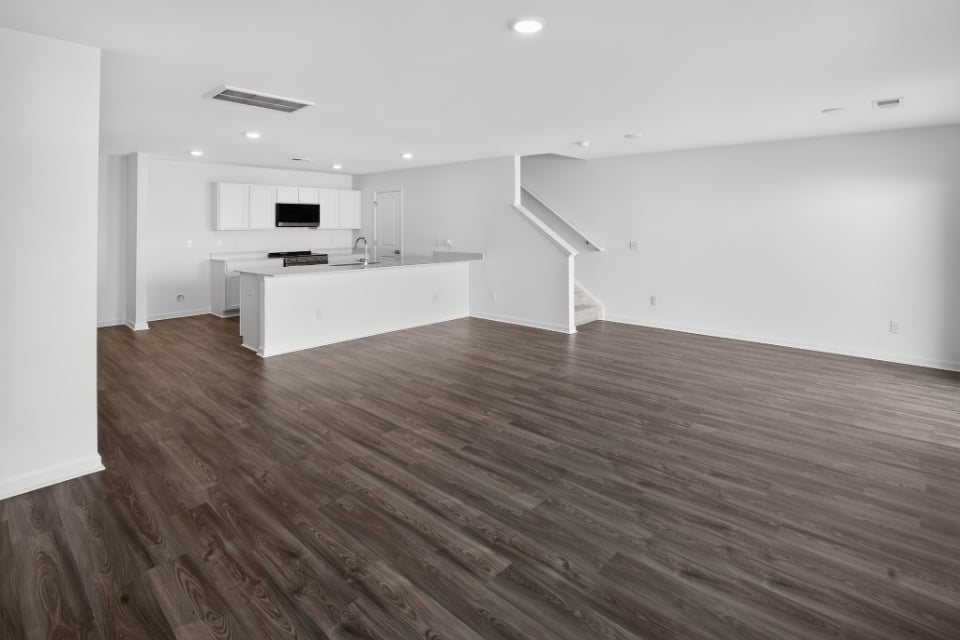 A large empty room.