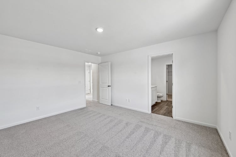 A room with white walls.