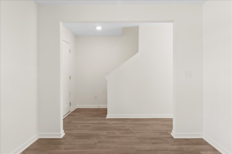 A room with white walls.