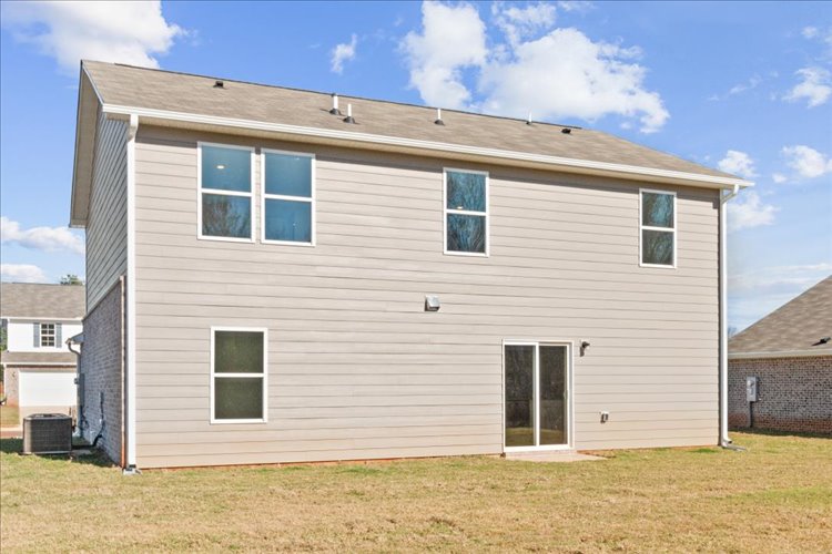 A house with a yard.