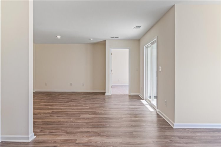 A room with white walls.