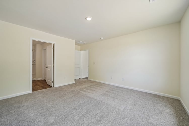 A room with white walls.