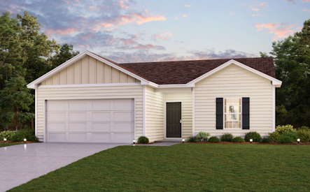 The ABERNATHY Elevation A at Red Oak