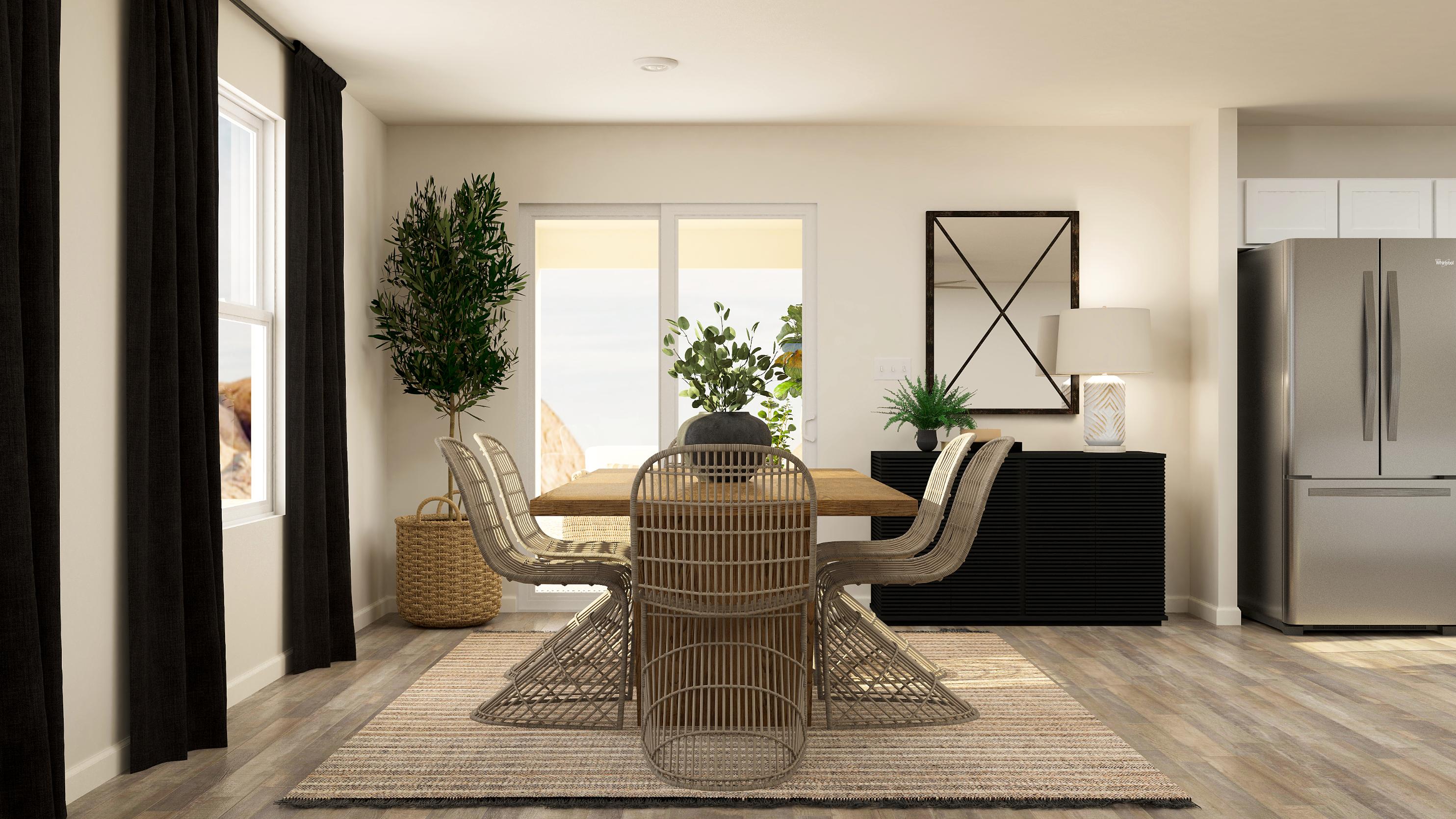 A living room with a couch and chairs.