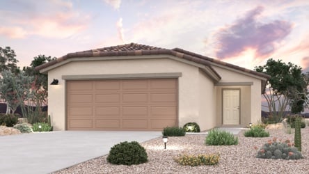 A garage with a garage.