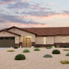 salerno model of a new construction home in casa grande arizona