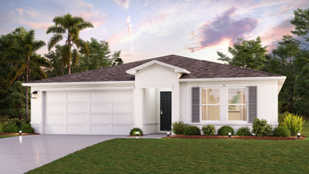 Braselton B Elevation Rendering Image for The Meadows at Belle Lago