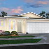 The 1246 Block Elevation B at Cape Coral Classic