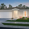 The 1650 Block Elevation A at Cape Coral Classic