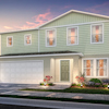 The 1836 Block Elevation A at Cape Coral Classic