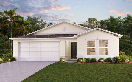 The PRESCOTT Elevation A at River Hill