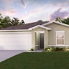 Sumter Villas single-family one-story stucco render Alton Elevation B in Bushnell FL