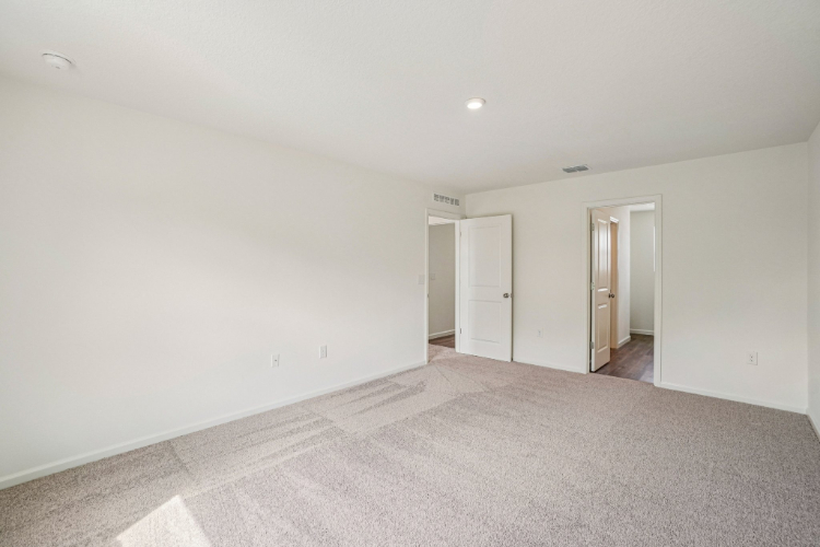 A room with white walls.