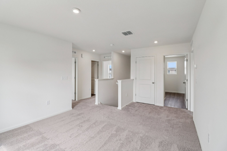 A room with white walls.