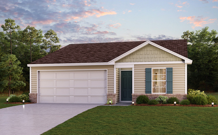 Brookview A2 Elevation - Century Complete