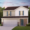 The AUBURN Elevation A - Brick at Woodall Estates