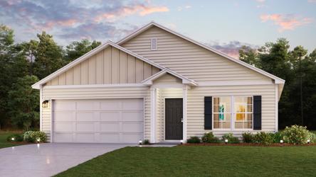 A house with a lawn with American Gothic House in the background.