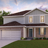 B3 Elevation for the Gardner plan featuring a two story home at Baldwin Place in Monroe Michigan