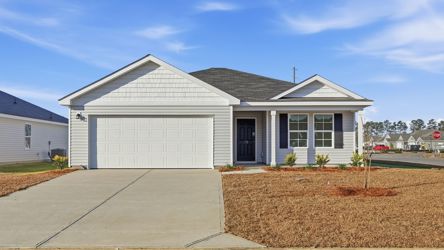 A house with a garage.