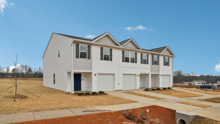 A house with garages.
