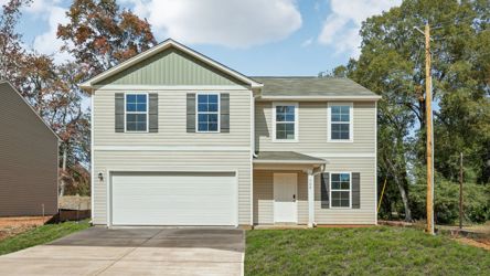 A house with a garage.