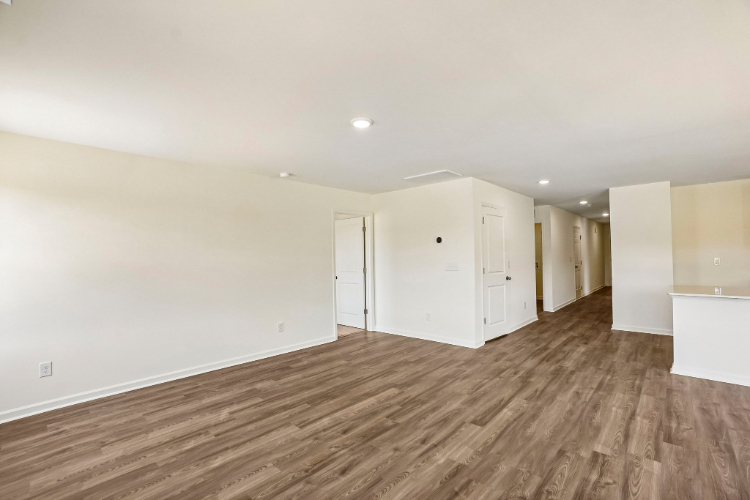 A room with white walls.