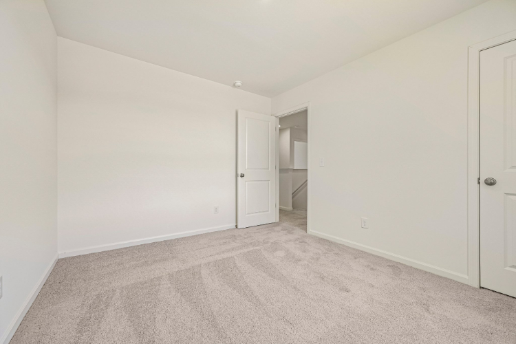 A room with white walls.
