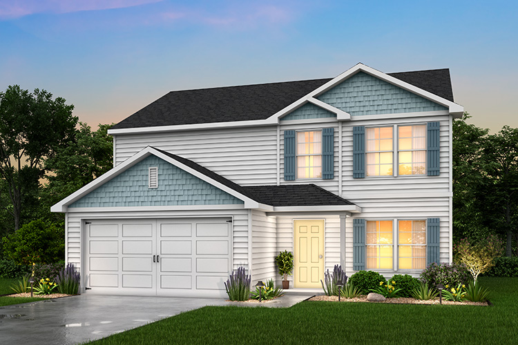 The GARDNER Elevation A at Mill Creek Cove