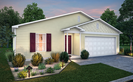 The 1612 Elevation A at Sunny Ridge