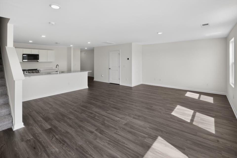 A large empty room.