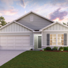 The CLAREMONT Elevation B at Foxwood Crossing