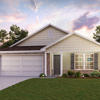 The COVINGTON Elevation B - Brick at Foxwood Crossing