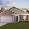 Middlefield Estates single-family one-story render Covington elevation A in Dallas TX