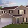 Middlefield Estates two-story single-family Dupont elevation a render in Dallas TX