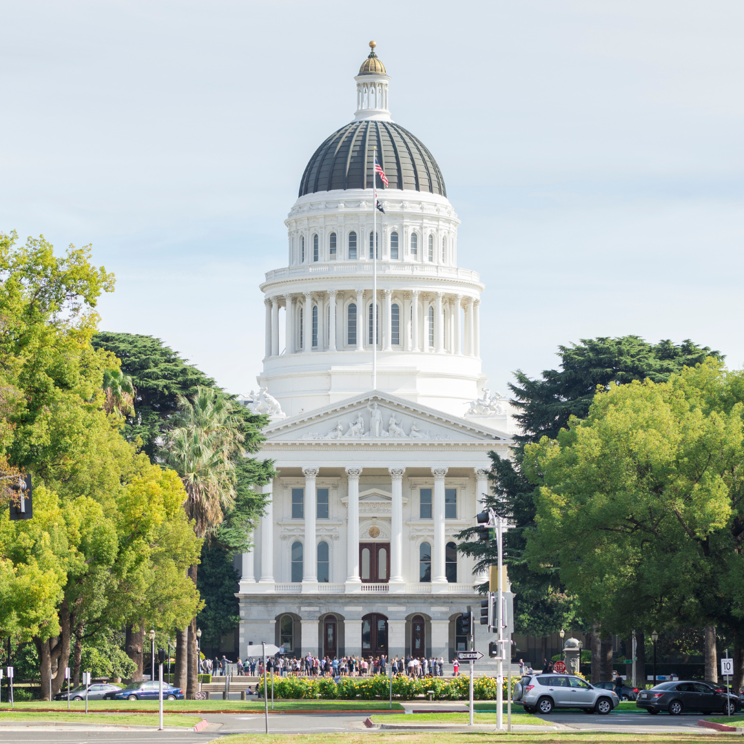 California's Capitol Building in Sacramento