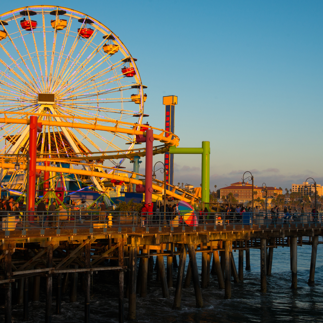 The Pacific Wheel on the Santa Monica Pier