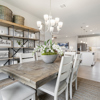 Pinion floor plan model dining room 